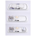 Applique Murale LED d'Extérieur FRANCY OPEN 6W IP66 Résine Noire Dakar, Sénégal