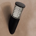 Applique Murale led  Carlo Deco FS Antichoc Diffuseurs Opales Résine Noire IP55 Dakar, Sénégal