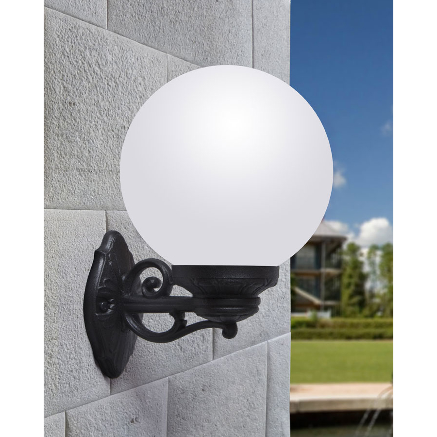 Applique Murale Extérieure LED Moderne Anna Bisso Douille E27 Antichoc Résine Blanche IP55 Dakar, Sénégal