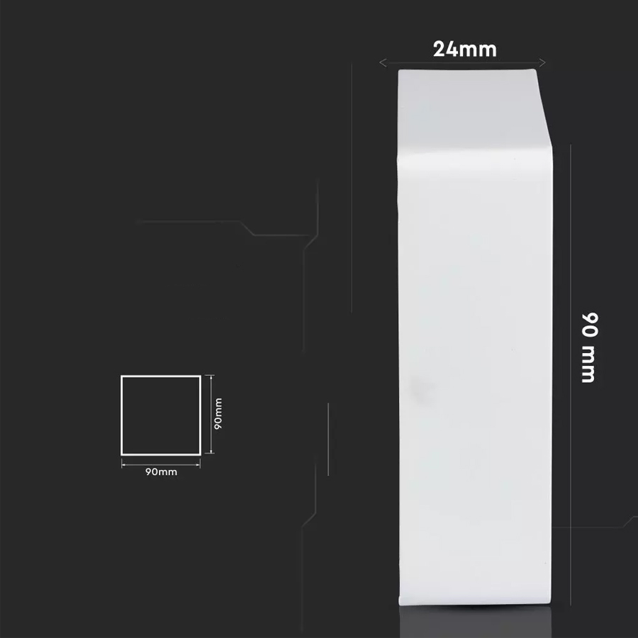 Panneau LED 6W IP20 – Faible consommation et haute efficacité – Dakar, Sénégal