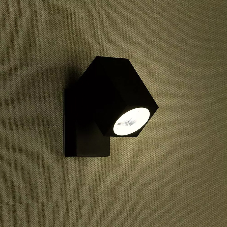 Applique - Spot murale GU10 tête réglable étanche IP44