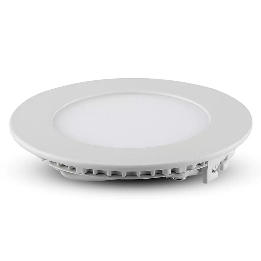 Panneau LED 12W Rond Lumière Blanche Froide Ø17