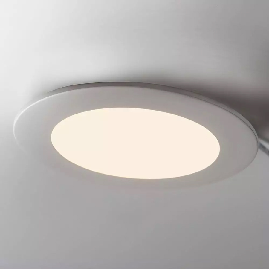 Panneau LED Premium 22W Rond Lumière Blanche Naturelle Ø24