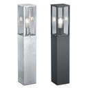 Lampadaire de jardin moderne Garonne Douille E27 Anthracite Aluminium Verre Transparent IP44 Dakar, Sénégal