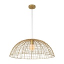 SAMBO - Suspension en métal doré antique Ø60