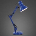 FAMOUS - Lampe à poser en plastique et métal bleu H59