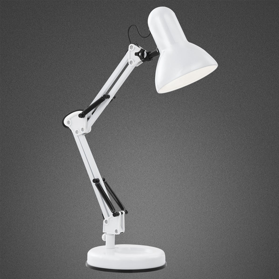 Lampe à poser Famous en plastique et métal blanc, Dakar, Sénégal