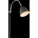 ARCHIBALD - Lampadaire en plastique et métal anthracite H156