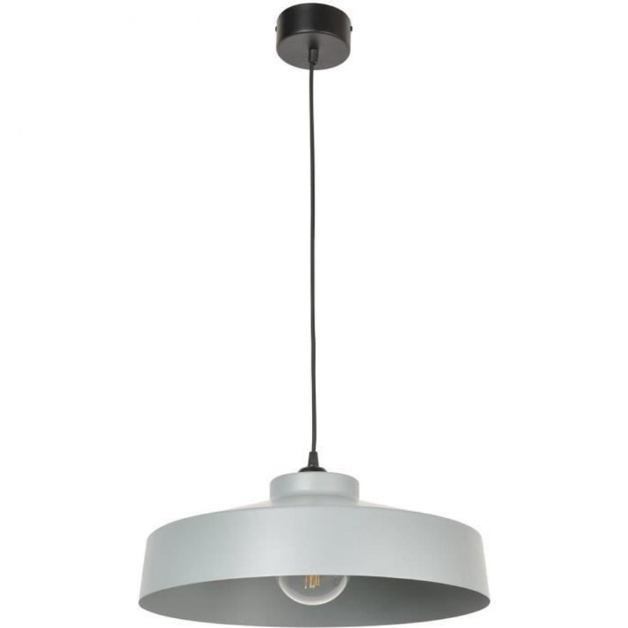 ARCHI - Suspension en métal gris cendre mat Ø41