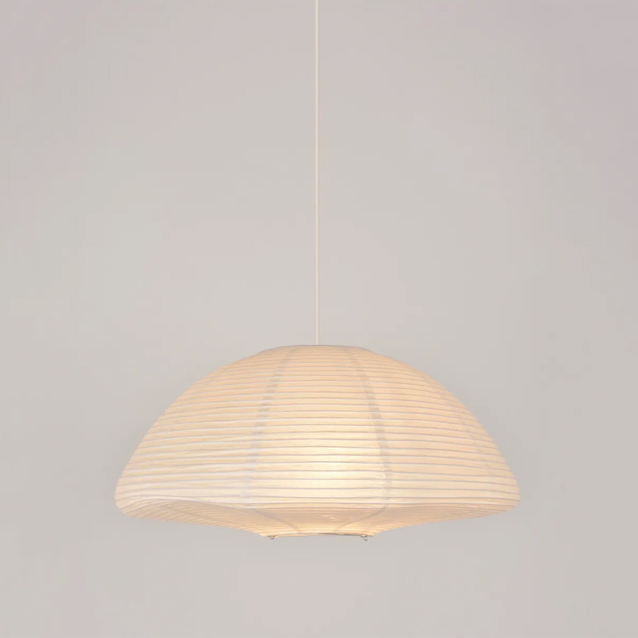 Suspension sabi XXL forme dôme en papier blanc Dakar , Sénégal