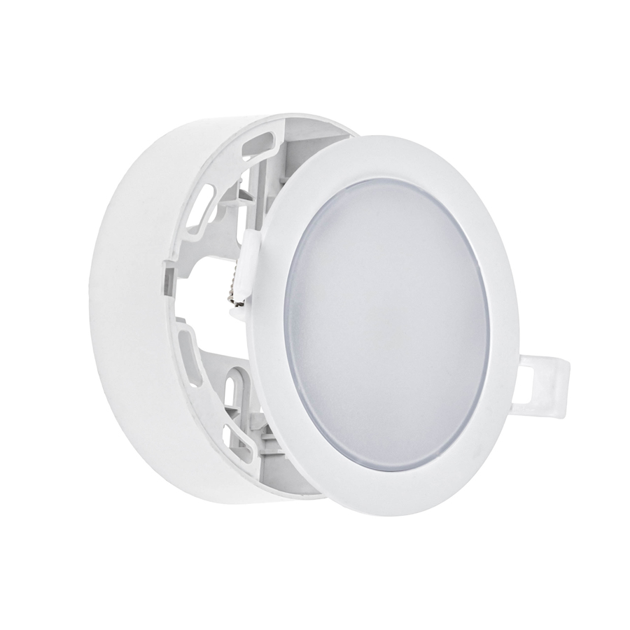 ALGINE - Panneau LED Premium 6W Rond Lumière Blanche Naturelle Ø9.5