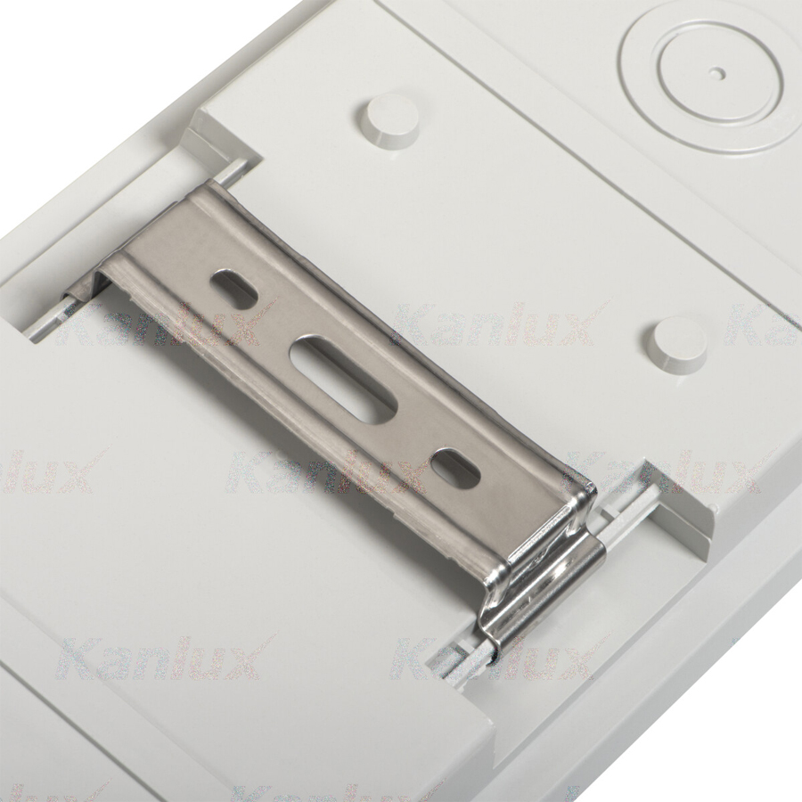 Réglette étanche IP65 pour tube LED T8 G13 2x36W 60cm gris