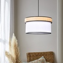 Suspension design en coton et raphia naturel pour une décorationon d'intérieur élégante - Dakar, Sénégal. Image 2 : Suspensio