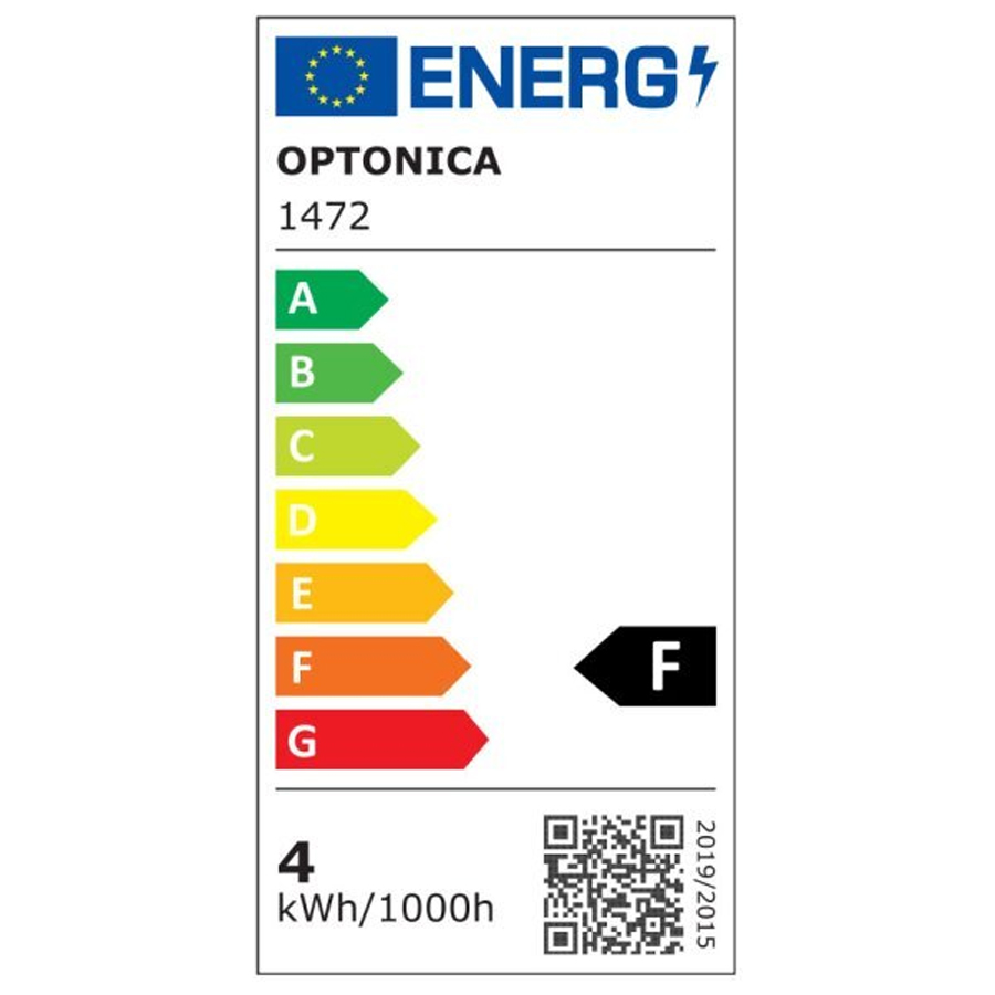 Ampoule LED filament E14 C35 4W verre transparent Lumière Jaune