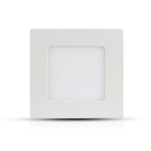 Panneau LED Premium 12W Carré Lumière jaune 17x17 cm