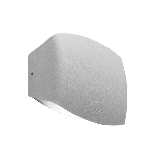 Applique murale led Abram-150 4W en résine et plastique blanc étanche