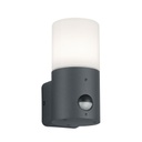 Applique extérieure Hoosic avec radar en fonte aluminium anthracite étanche