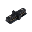 Connecteur droit noir pour profil