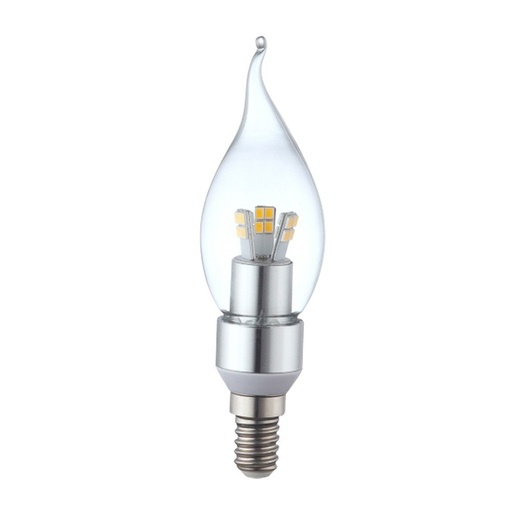 Ampoule Bougie LED E14 4W Lumière Jaune
