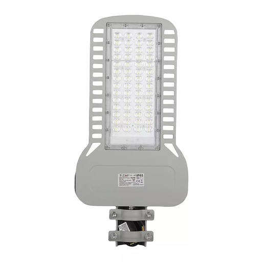 Lampadaire LED 150W en aluminium gris étanche IP65 Lumière Blanche Froide