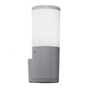 Applique murale Amelia-Wall en résine gris antichoc étanche