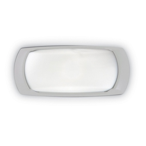 Applique extérieure Francy-Ouvert en résine et plastique gris étanche IP66