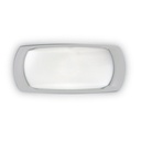 Applique extérieure Francy-Ouvert en résine et plastique gris étanche IP66