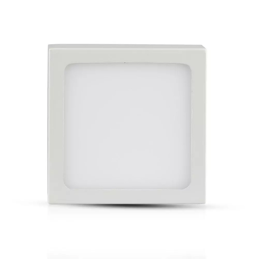 Panneau Led premium 6W Carré Lumière Blanche Froide 9x9 cm
