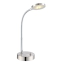 DENIZ - Lampe à poser LED 5W chrome Lumière Jaune H30