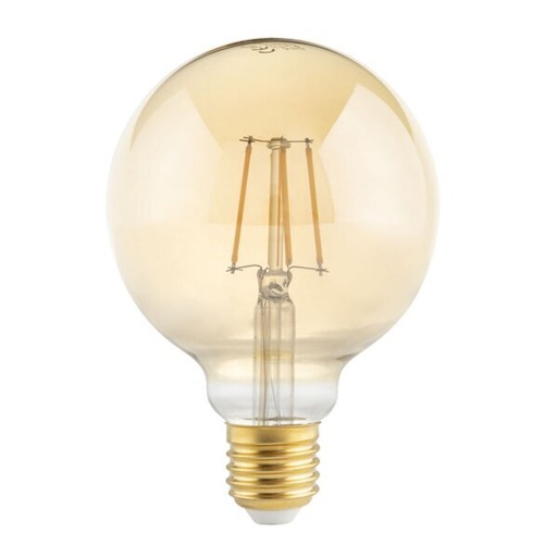 Ampoule LED Filament G95 E27 4W Lumière Jaune