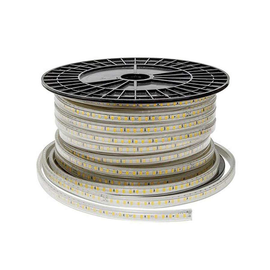 Ruban led flexible 10W/m Lumière Jaune étanche IP65 220V