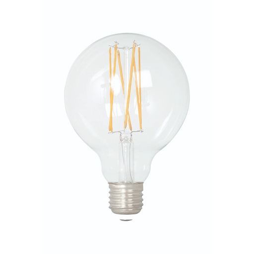 Ampoule LED Filament G80 E27 8,1W Dimmable Lumière Jaune
