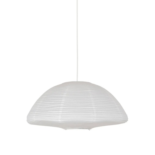 Suspension sabi XXL forme dôme en papier blanc