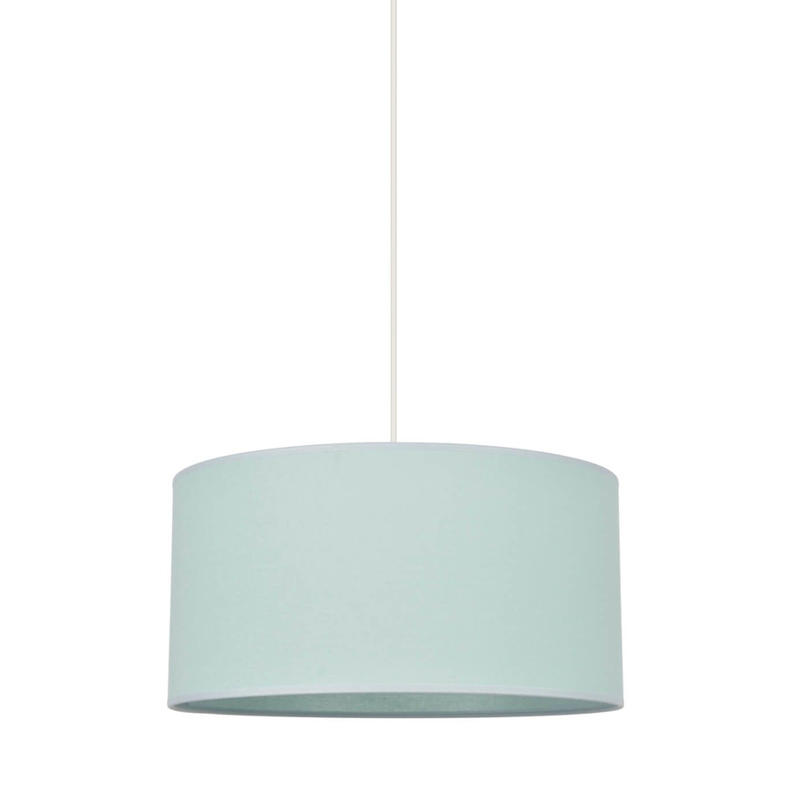 Suspension Pristina cylindre en coton sauge