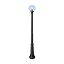 Lampadaire extérieure Ricu/G300 en résine noir étanche IP55