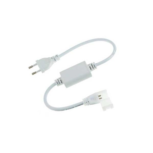 Connecteur de câble d'entrée + connecteur + prise pour bande lumineuse 220V
