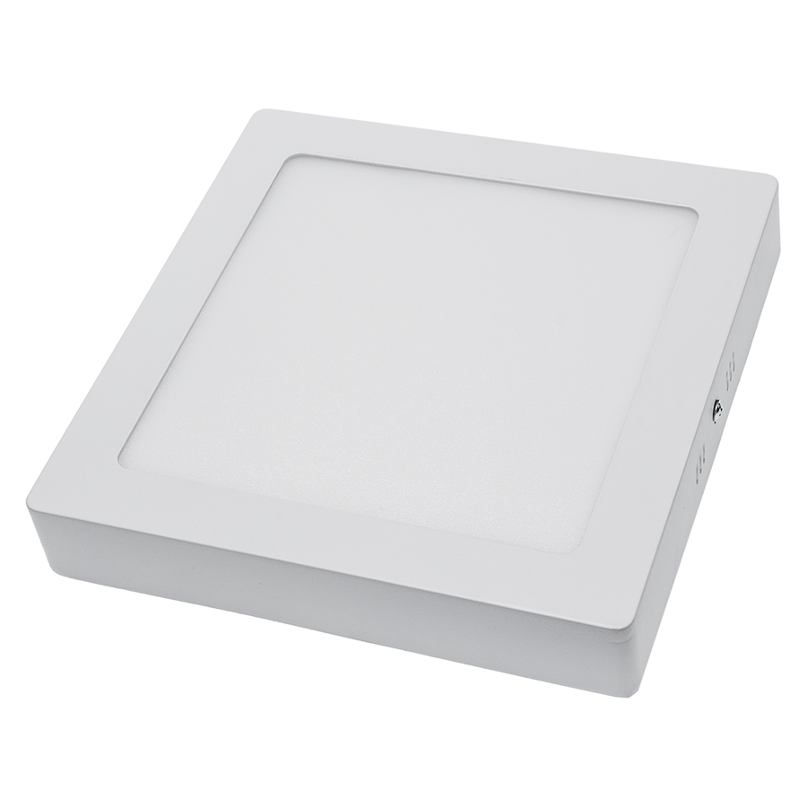 Panneau de surface Led 18W Carré Lumière Blanche Naturelle IP20