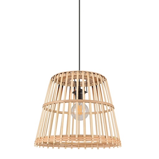 Suspension Cortes en bambou naturel