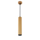 Suspension Eye L GU10, MR16 en aluminium doré