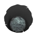 Applique murale Aura en métal noir motif diamond beach