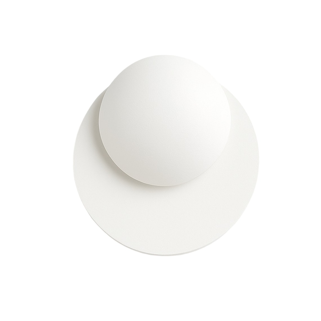 Applique LED 6W en acier inoxydable blanc sablé