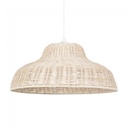 Suspension Samena en rotin tressé naturel