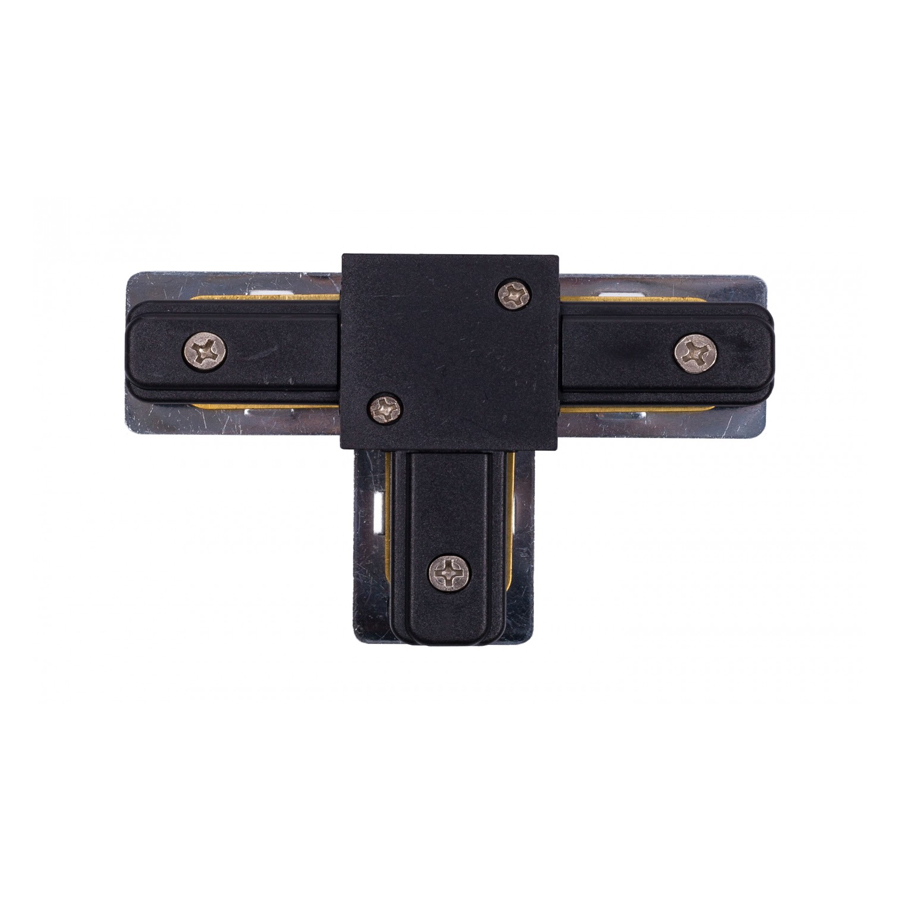 Connecteur T noir pour profil