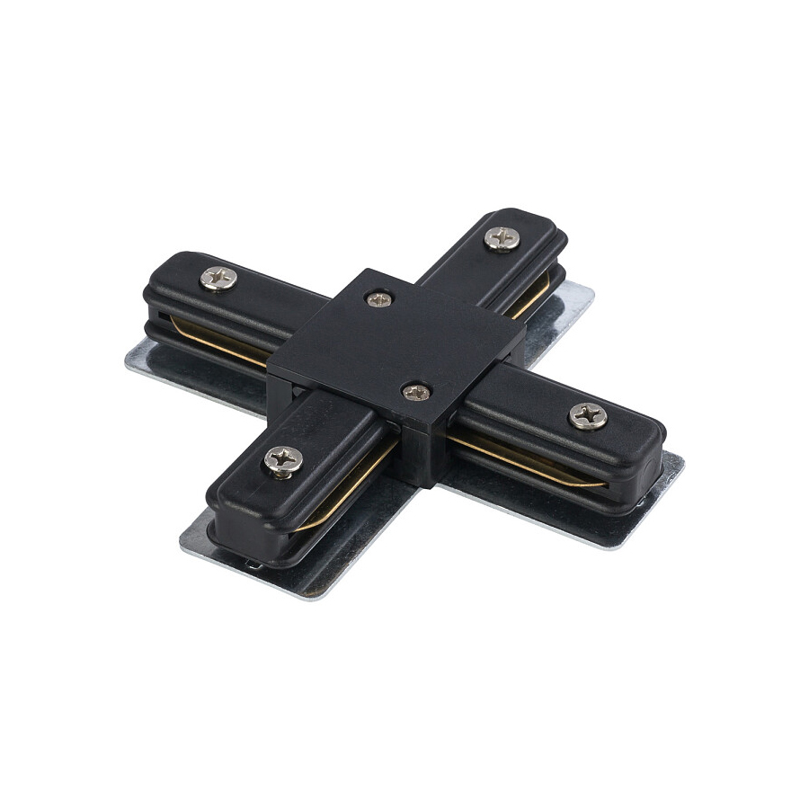 Connecteur X noir pour profil