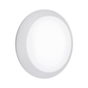 Hublot Berta en résine blanc et plastique opale étanche IP66