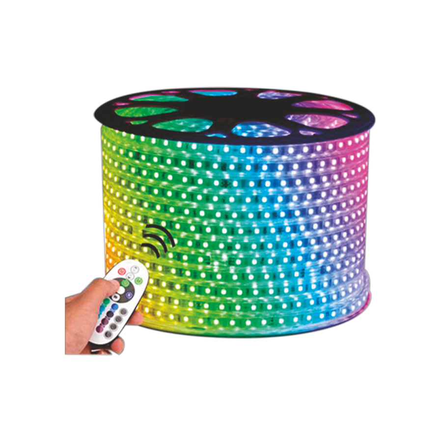 Ruban led flexible 14W/m RVB étanche IP65 220V