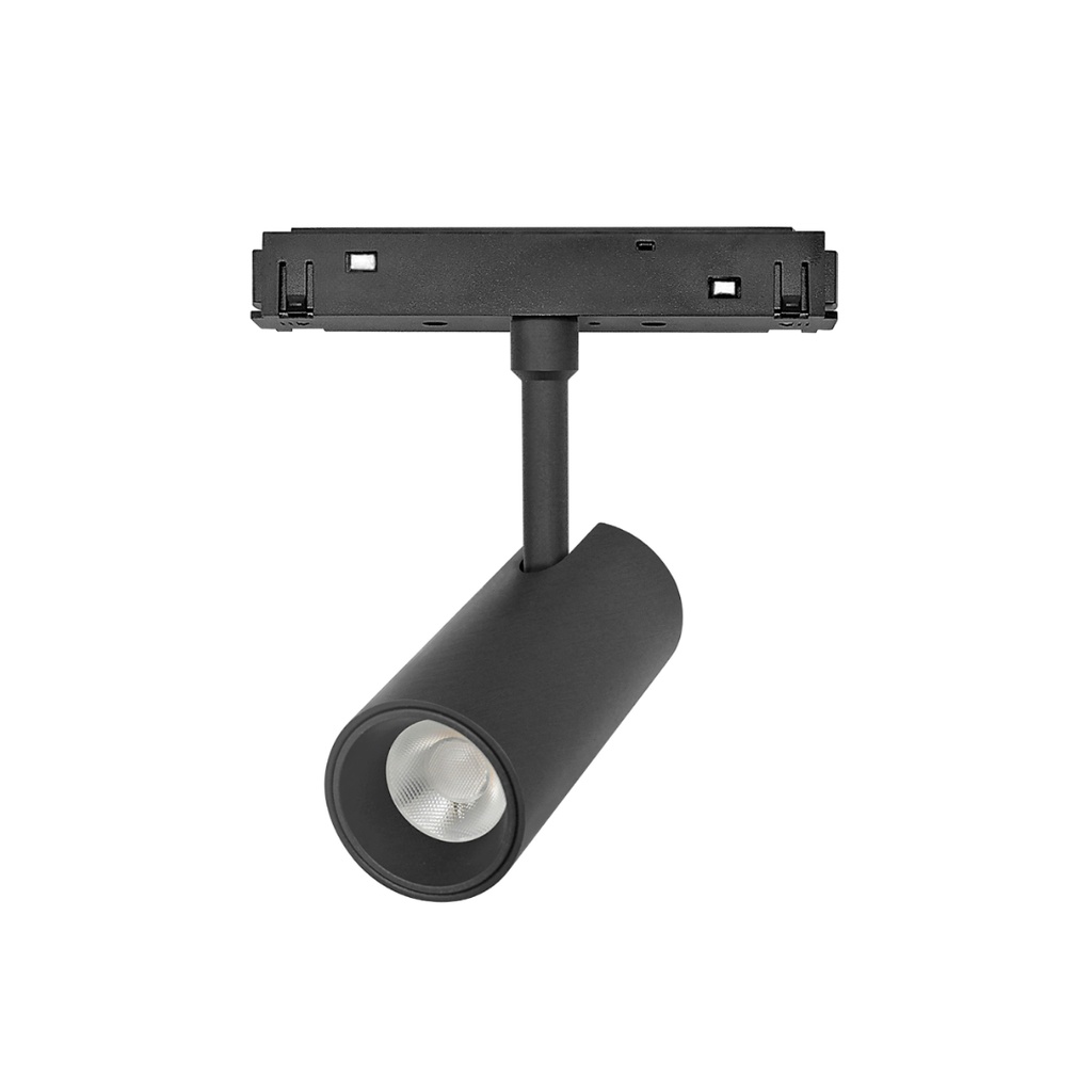 Spot rail LED 7W noir pour profil d'éclairage IP20