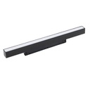 Profilé LED 10W sur Rail Magnétique en aluminium noir Lumière blanche Naturelle