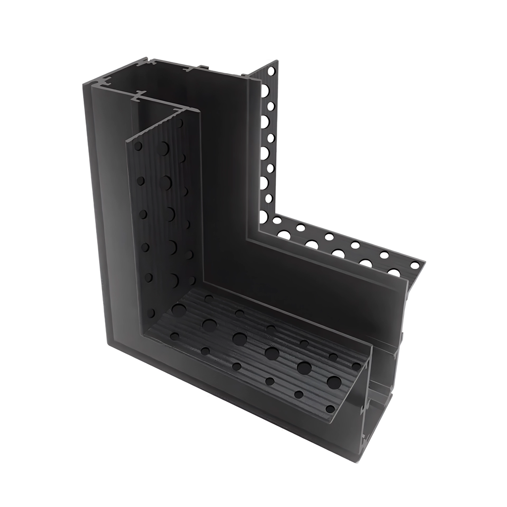 Connecteur en L pour rails magnétiques encastrés 48V