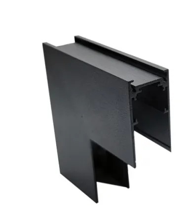 Connecteur de type L pour système de rails magnétique 48V noir